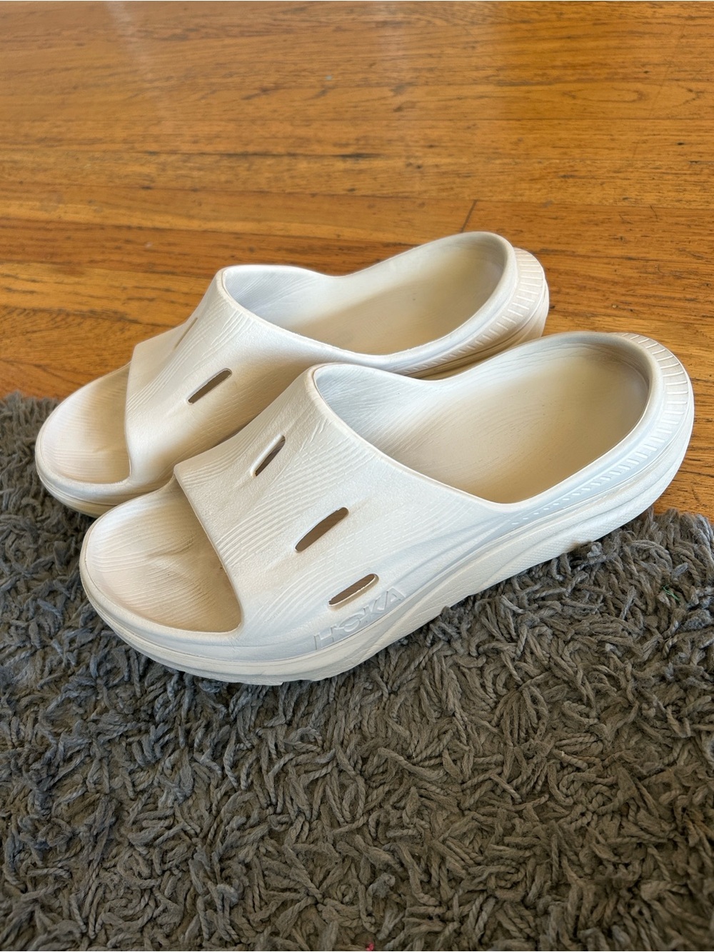 HOKA Ora Recovery Slide 3 Sandal Beige Size 9